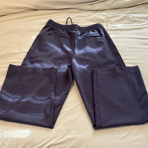 NWOT Athleta Stride Wide Leg Pants – Nightfall Purple Size Small - Picture 7 of 15